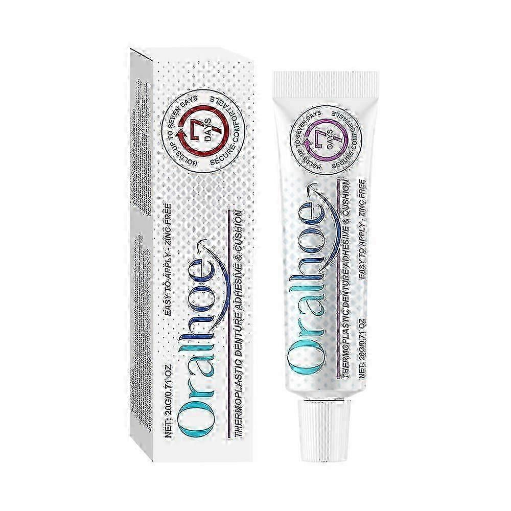1/2/3pcs Denture Adhesive, Thermoplastic Denture Adhesive, Comfortable, Secure Denture