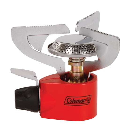 Coleman PEAK1 Butane/Propane Camping Stove, 20,000 BTUs of Cooking Power