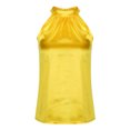 thumbnail image 4 of Birdeem Fashion Womens Casual Round- Neck Sleeveless Button Solid T-Shirt Top Blouse, 4 of 12