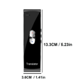 thumbnail image 3 of Wireless Translator Bluetooth Tranlate Device with Microphone 4 Modes Support 144 Languages Real-Time Translation, 3 of 6