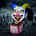 thumbnail image 1 of Décoration Gonflable Halloween Circus Clown, 1 of 3