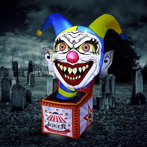 Décoration Gonflable Halloween Circus Clown