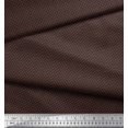 thumbnail image 3 of Soimoi Cotton Poplin Fabric Triangle Shirting Print Sewing Fabric Yard 56 Inch Wide, 3 of 3