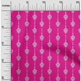 thumbnail image 1 of oneOone Cotton Poplin Fabric Ethnic Ikat Print Fabric BTY 56 Inch Wide, 1 of 4