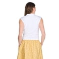 thumbnail image 3 of George Women's Funnel-Neck Side Ruched Top, 3 of 6