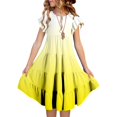 thumbnail image 1 of Robe Fille Préado Robe Florale Filles Robe d'Anniversaire Tout-Petit Robe d'Été Robe de Princesse Tenues Bébé Fille 12-13 Ans, 1 of 7