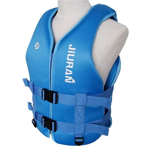 Gilet de Sauvetage Accessoires de Bateau Doux pour la Peau Fournitures de Kayak Maillot de Bain Ceinture à Double Enjambée Professionnelle Ajustée Gilet de Flottabilité No.14