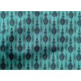 thumbnail image 4 of oneOone Tissu Popeline de Coton Rayé Ikat Imprimé Tissu BTY 56 Pouces de Large, 4 of 4