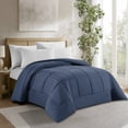 thumbnail image 3 of Swift Home High-Filled Down Alternative Comforter, Ultra Soft All Season Hypoallergenic Bedding, King, Indigo, 3 of 8