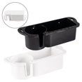 thumbnail image 2 of Becaristey Boat Cup Holder Organizer Easy To Install And Drinks Secure Durable Marine Storage Boat Storage Bin Storage Storage Box white 1Set, 2 of 6