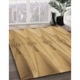 thumbnail image 3 of Ahgly Company Tapis de Zone Carré Orange Lavable en Machine, 4 Pieds Carré, 3 of 7