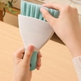 thumbnail image 4 of Under 10 Cleaning Brush Dust Pan Brush Dustpan Small and Dustpan Set Mini and Dustpan Small Dustpan and Brush Set for Home Cleaning Sofa Desk Pig Cage Cat Litter Etc, 4 of 6