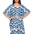 thumbnail image 4 of Moomaya Caftan pour Femmes, Tenue de Détente de Vacances, Robe Maxi, Robe Africaine pour Femmes - 2TG-3TG, 4 of 6
