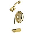 thumbnail image 1 of Kingston Brass KB46320ZL Robinet de Baignoire et de Douche à une Poignée, 1 of 1
