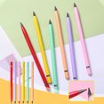 thumbnail image 1 of PEONAVET A Pencil 6 Piece Inkless Pencil Metal Pen Erasable Sign Pen Reusable Aluminum Eternal Pencil without Sharpening, 1 of 9