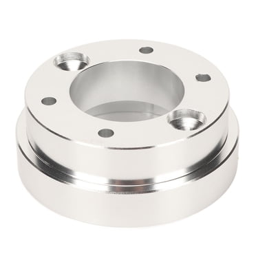 Adaptateur de Moyeu de Volant, Plaque d'Adaptateur de Volant Installation Facile 70mm pour G29 pour G25 pour Volants de 13 14 Pouces Noir, Argent