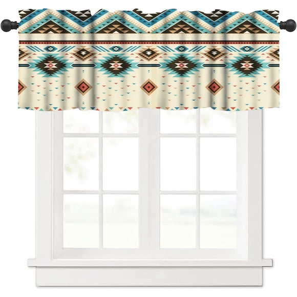 lkijhrd William Morris Kitchen Valance Retro Flower Strawberry Thief Floral Printed Small Window Treatments for Kitchen Living Room Bathroom Cafe Decor Rod Pocket Vintage Valances 54x18 I