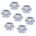 thumbnail image 1 of Fosa 25Pcs/set 0.5W 5V High Power LED Lamp Bead Light Source Chip With Aluminum Plate, 1 of 8