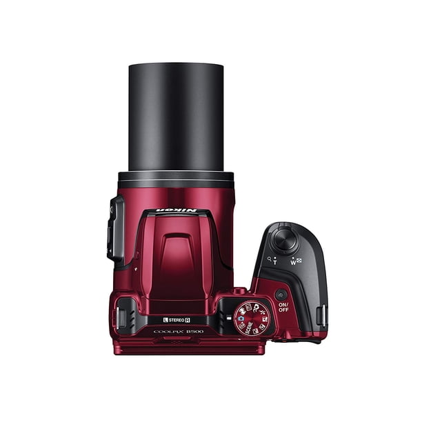 Nikon COOLPIX B500 Digital Camera (Red) - Walmart.ca