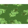 thumbnail image 1 of Ahgly Tapis Rectangulaire Lavable en Machine, Vert Pois, 6 Pieds x 9 Pieds, 1 of 7