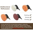 thumbnail image 2 of FlyFlise 5'' Air Random Orbital Sander Heavy Duty Pneumatic Palm Sander with Hose, 2 of 8