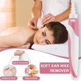 thumbnail image 2 of Ear Wax Remover, Q Grips Ear Wax Remover Rotating Ear Cleaner, 360 Degree Spiral Ear Spoon With 16 Washable Tips Safe And Soft Suitable For Children And Adults-Rosa, 2 of 5