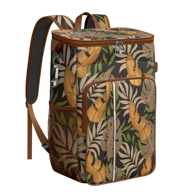Glacière Sac à Dos Isolée Inspirée de Palm - 20 L, Multiples Poches pour un Rangement Organisé, Légère