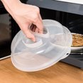 thumbnail image 3 of Microwave Cover For Food Microwave Splatter Cover Sandwich Bags Zipper Christmas Fridge Fruit Storage Containers Collapsible Container Freezer Bags Snack Food Storage Containers Cereal And Dry Food, 3 of 3