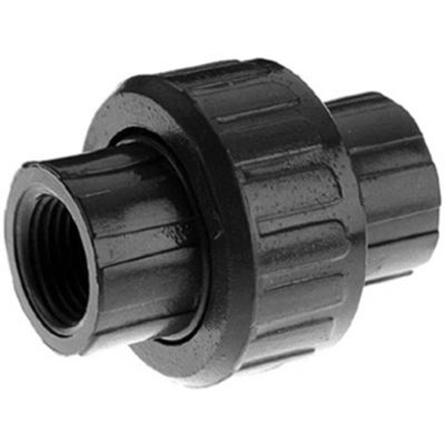 Union de Tuyaux Filetée en PVC, Gris, 3/4 Po -512-44-34-34B