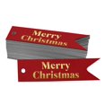 thumbnail image 1 of Inkdotpot Gold Foil Paper Hang Tags Merry Christmas Favor Tags 50 Pieces, 1 of 6