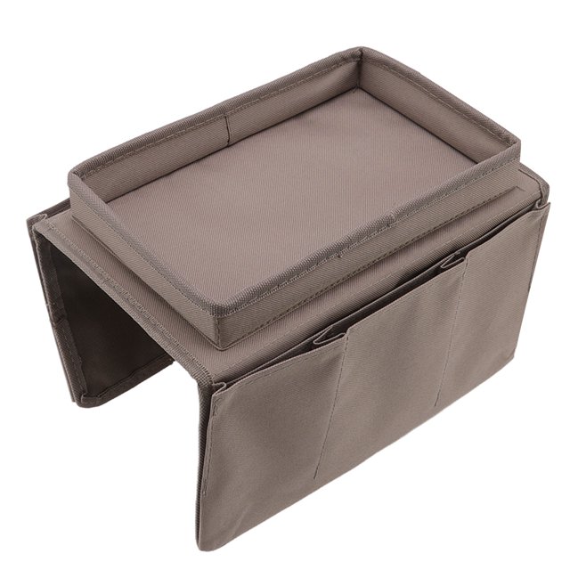 Sofa Tray, Ample Space Couch Arm Table Foldable For Home Coffee