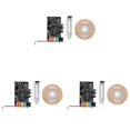 thumbnail image 1 of 3X Carte Son PCIe 5.1, Carte Audio 3D PCI Express Surround pour PC avec Performance Sonore Directe Élevée et Support, 1 of 7