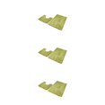 thumbnail image 3 of kurtrusly 1/2/3 Polyester Chenille Rug Carpet With Soft Texture Good Stepping Feeling And Strong Grip Prompt Green 50*80+50*50 3PCS, 3 of 6