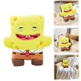 thumbnail image 5 of LILELIS Squarepants Ornement Squarepants Bob L'éponge Jouets en Peluche Jaune 22 cm, 5 of 5