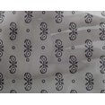 thumbnail image 4 of oneOone Georgette Viscose Fabric Circle|Leaves & Paisley Block Print Fabric By Yard 42 Inch Wide, 4 of 4