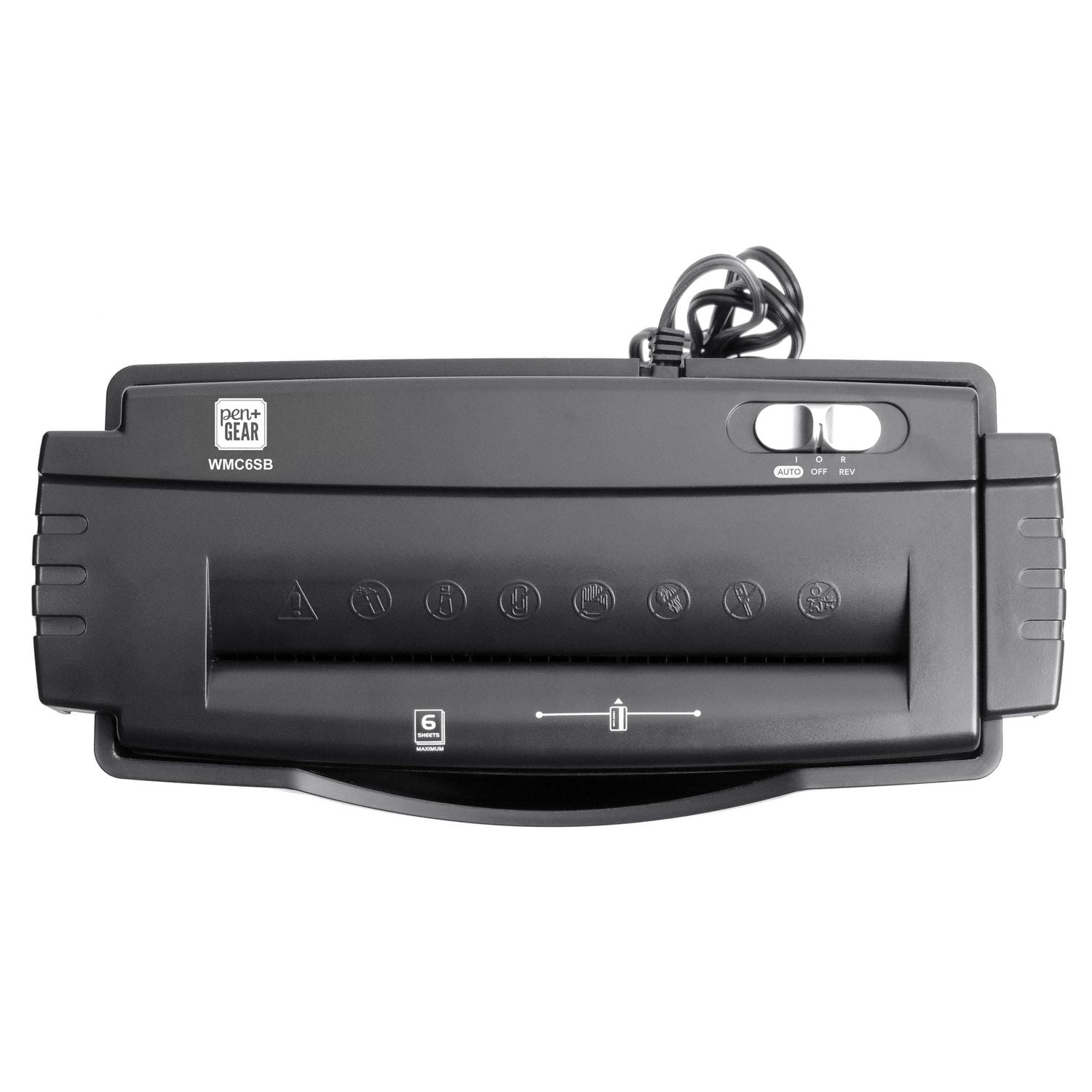 PEN + GEAR 6 SHEET STRIP CUT SHREDDER