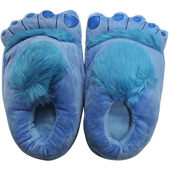 Cartoon Plush Slippers, Funny Bear Paw Slippers For Men Couple Bedroom house slippes Winter House Shoes