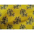 thumbnail image 4 of oneOone Cotton Cambric Fabric Leaves & Floral Block Print Sewing Fabric BTY 56 Inch Wide, 4 of 4