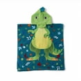 thumbnail image 1 of Serviette de Plage à Capuche Mainstays, Dinosaure, 1 Pièce, 24" x 48", 1 of 5