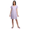 thumbnail image 3 of Moomaya Chemise de Nuit d'Allaitement à Boutons pour Femmes Imprimée, 3 of 5