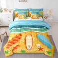 thumbnail image 1 of YST Ensemble de Literie Tropicale Plage 7 Pcs, Grand, 1 of 4