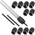 thumbnail image 4 of ziyahi 13Pcs 3/8 inch Rotary Spot Weld Remover Drill Bits Tool with Replacement, 4 of 4