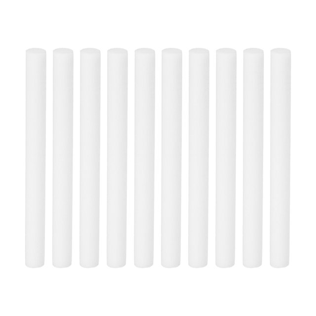 Unique Bargains Cotton Filter Sticks, Refill Sticks Filter Wicks Replacement (3.15'' x 0.28''), White 10Pack