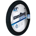 thumbnail image 1 of Custom Grip Black Ultra Soft TPE Core Steering Wheel Cover, 1 of 2