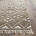 thumbnail image 3 of Safavieh Natural Kilim Brown Area Rug - Runner 2'6" x 4', 3 of 5
