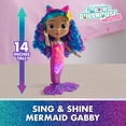 thumbnail image 2 of Gabby's Dollhouse: The Movie, Gabby Sirène Chansons et lumières, poupée sirène étanche avec effets sonores et lumineux, jouets pour filles et garçons à partir de 3 ans, 2 of 2