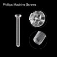thumbnail image 4 of Unique Bargains M2x16mm Plastic Phillips Machine Screws, PC Flat Head Machine Bolts 25 Pack, 4 of 4