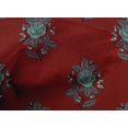 thumbnail image 4 of oneOone Cotton Poplin Fabric Leaves & Floral Block Print Fabric BTY 42 Inch Wide, 4 of 4