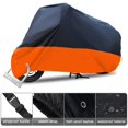 thumbnail image 2 of 104" Motorcycle Cover 鈥?All Season Waterproof Outdoor Protection Fit for Tour Bikes Choppers Cruisers 鈥?Protect Against, 2 of 5