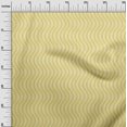 thumbnail image 2 of oneOone Georgette Viscose Fabric Dot & Waves Block Decor Fabric Printed BTY 42 Inch Wide, 2 of 4